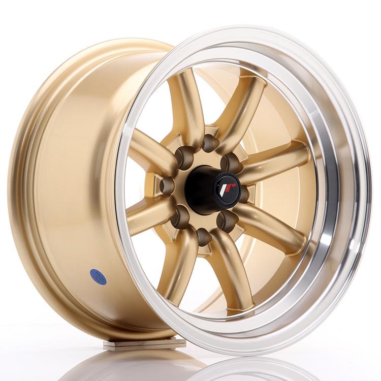 JR Wheels JR19 aluminiumfälg i Guld, 14"