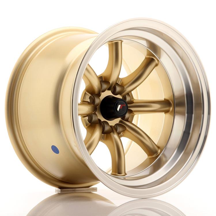 JR Wheels JR19 aluminiumfälg i Guld, 15"