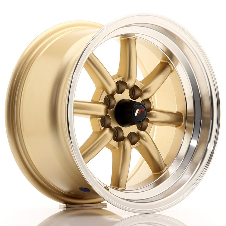 JR Wheels JR19 aluminiumfälg i Guld, 15"
