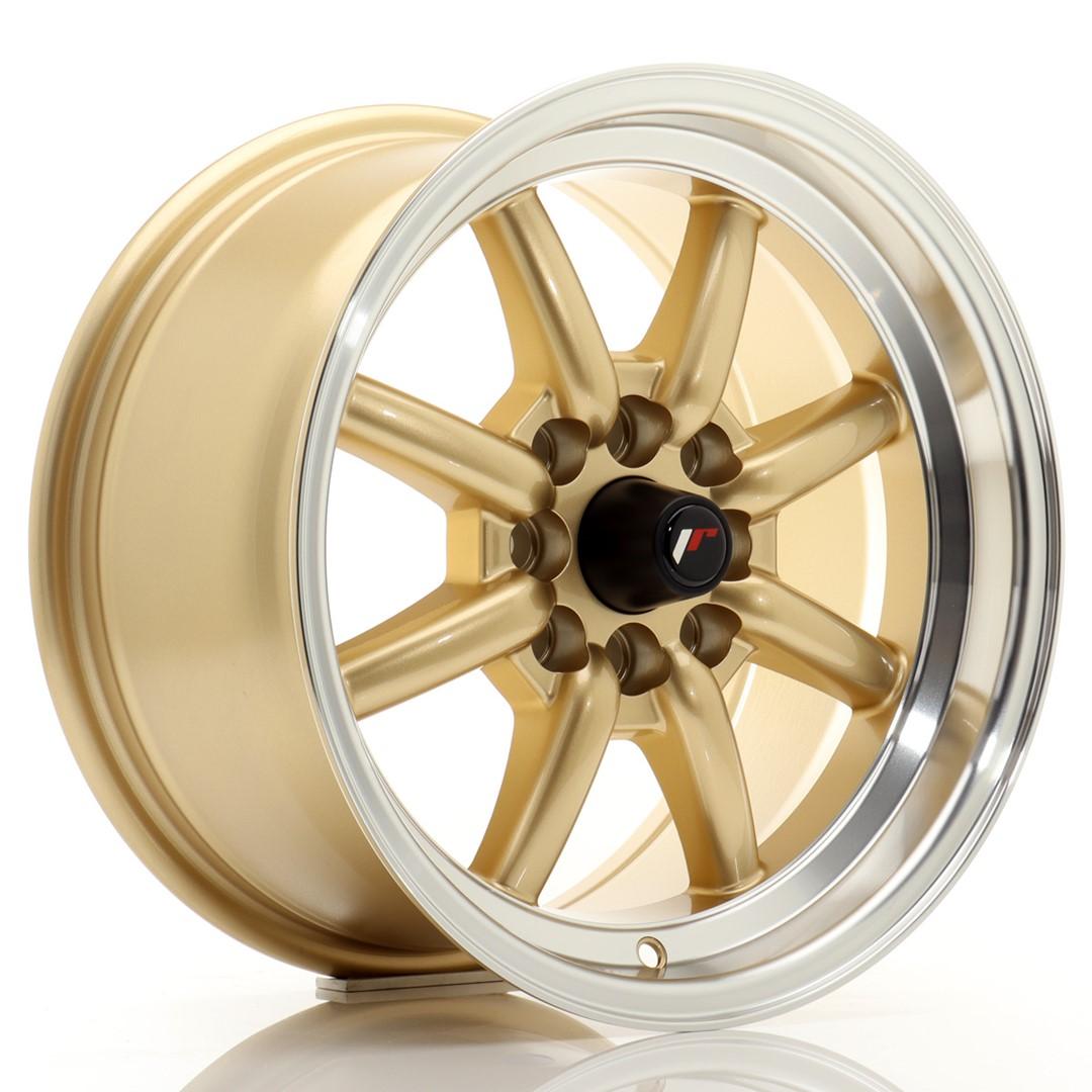 JR Wheels JR19 aluminiumfälg i Guld, 15"