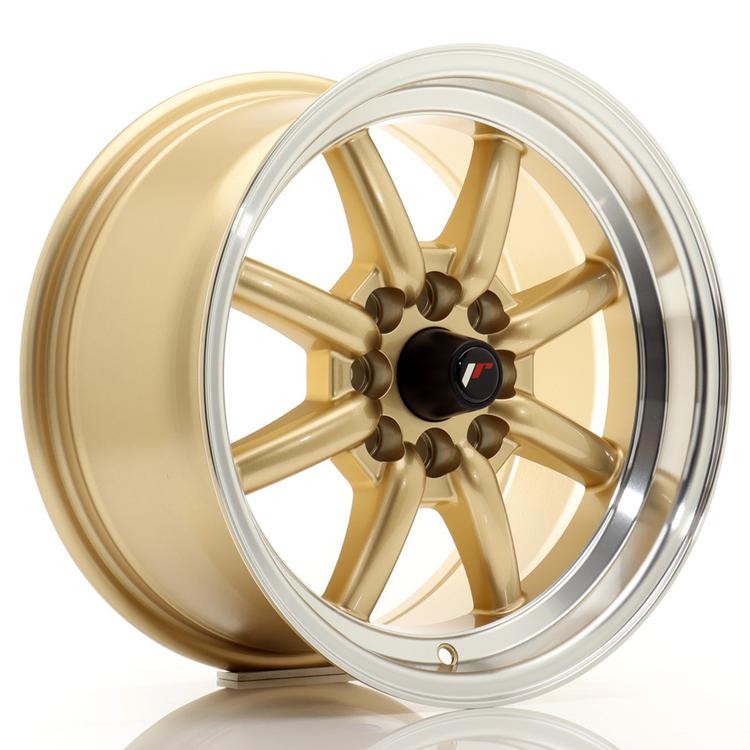JR Wheels JR19 aluminiumfälg i Guld, 15"