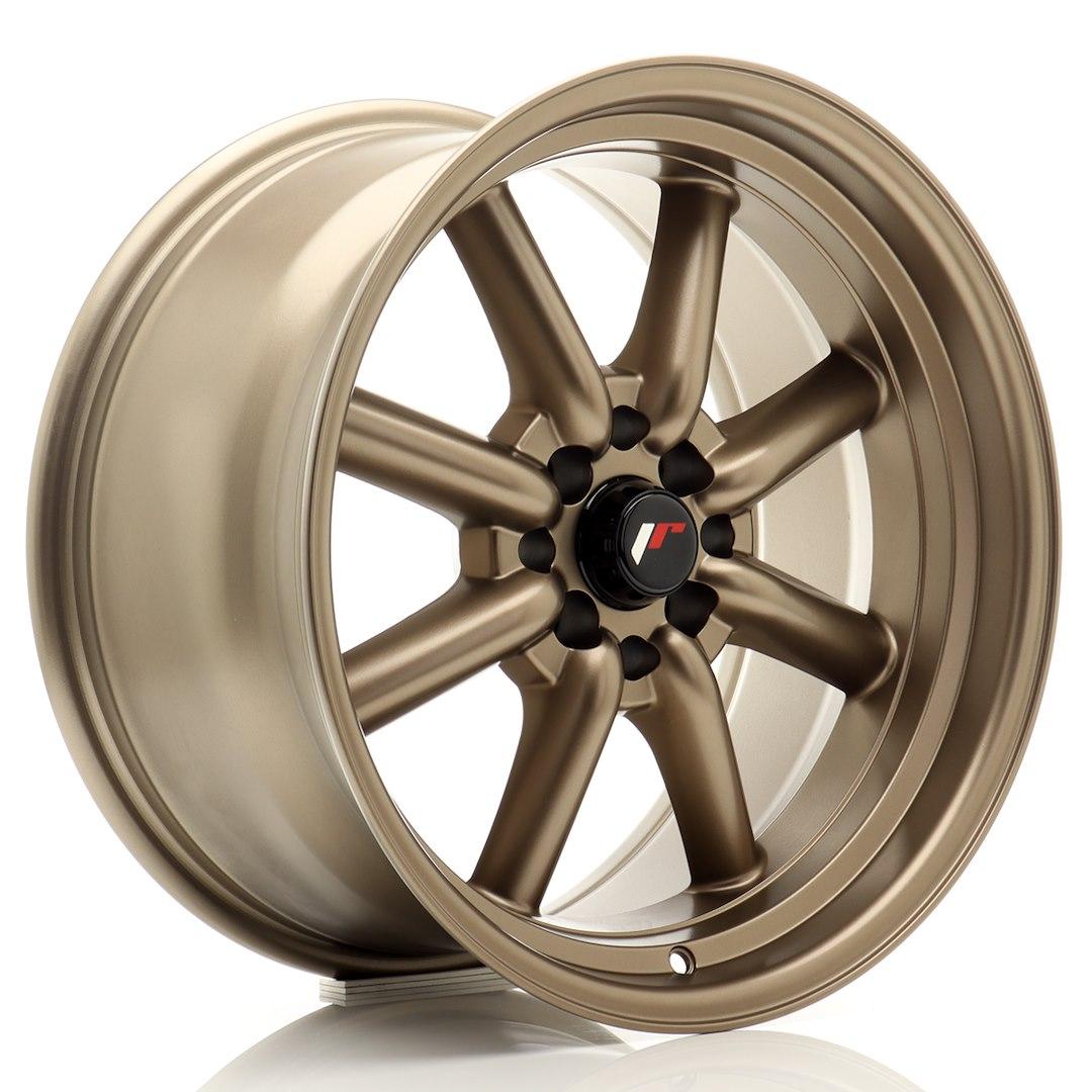 JR Wheels JR19 alumiinivanne, Pronssi, 17"