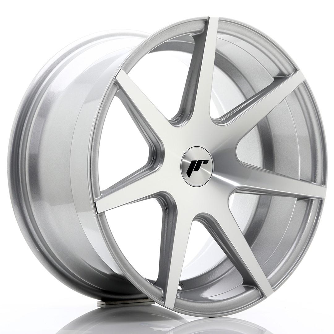 JR Wheels JR20 alumiinivanne, Hopea, 18"