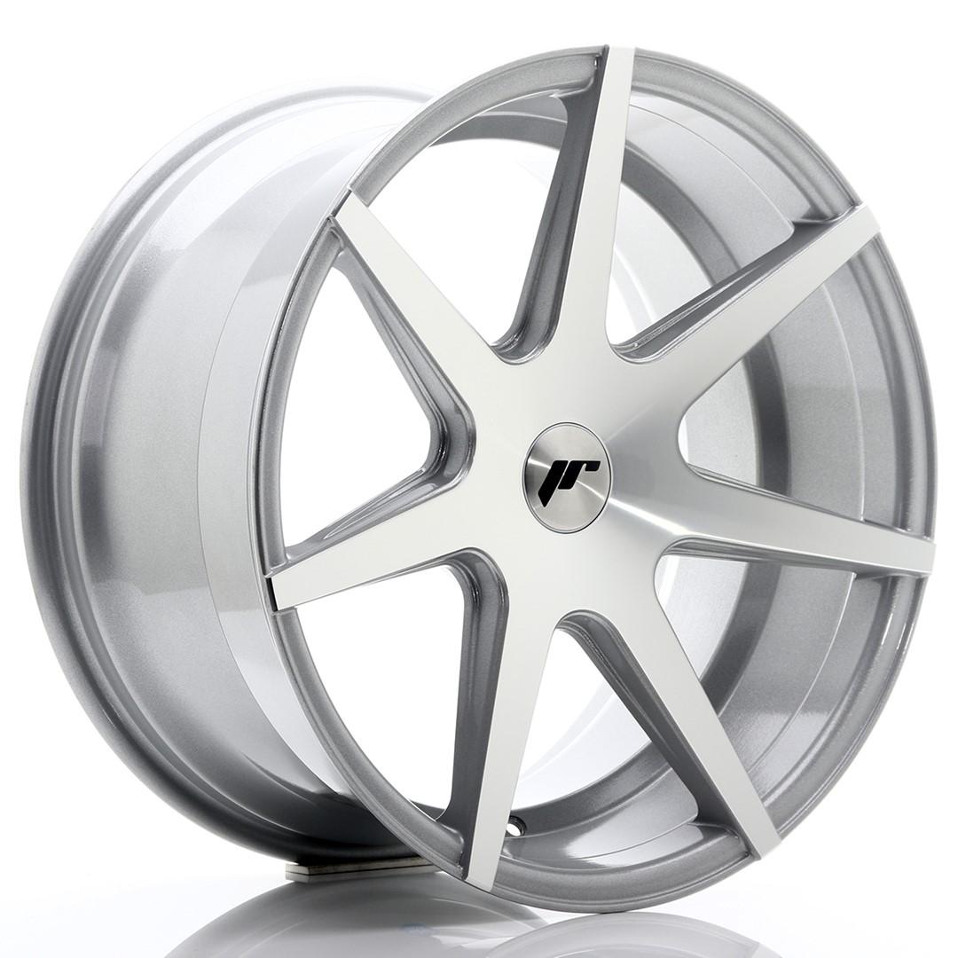JR Wheels JR20 alumiinivanne, Hopea, 19"