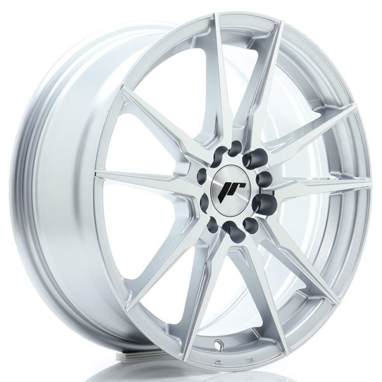 JR Wheels JR21 alumiinivanne, Hopea, 17"