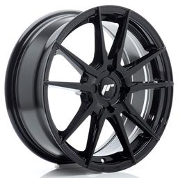 JR Wheels JR21 alloy wheel in Black, 17"