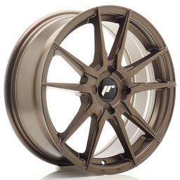 JR Wheels JR21 alumiinivanne, Pronssi, 17"