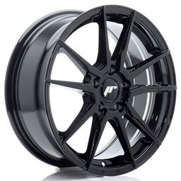 JR Wheels JR21 aluminiumfälg i Svart, 17"
