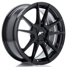 JR Wheels JR21 alloy wheel in Black, 17"