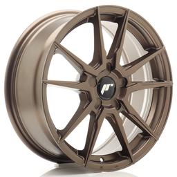 JR Wheels JR21 aluminiumsfælg i Bronze, 17"