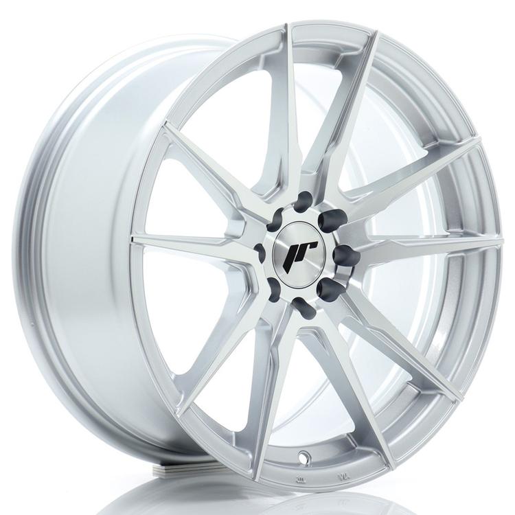 JR Wheels JR21 alumiinivanne, Hopea, 17"