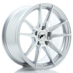 JR Wheels JR21 aluminiumfälg i Silver, 17"