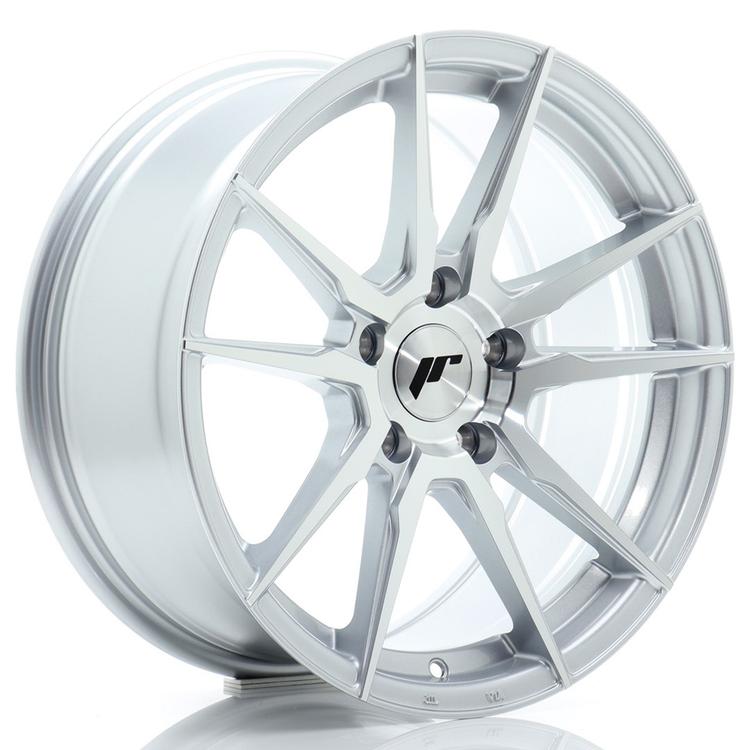 JR Wheels JR21 aluminiumfälg i Silver, 17"