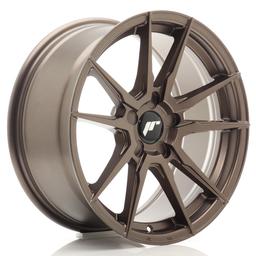 JR Wheels JR21 alloy wheel in Bronze, 17"