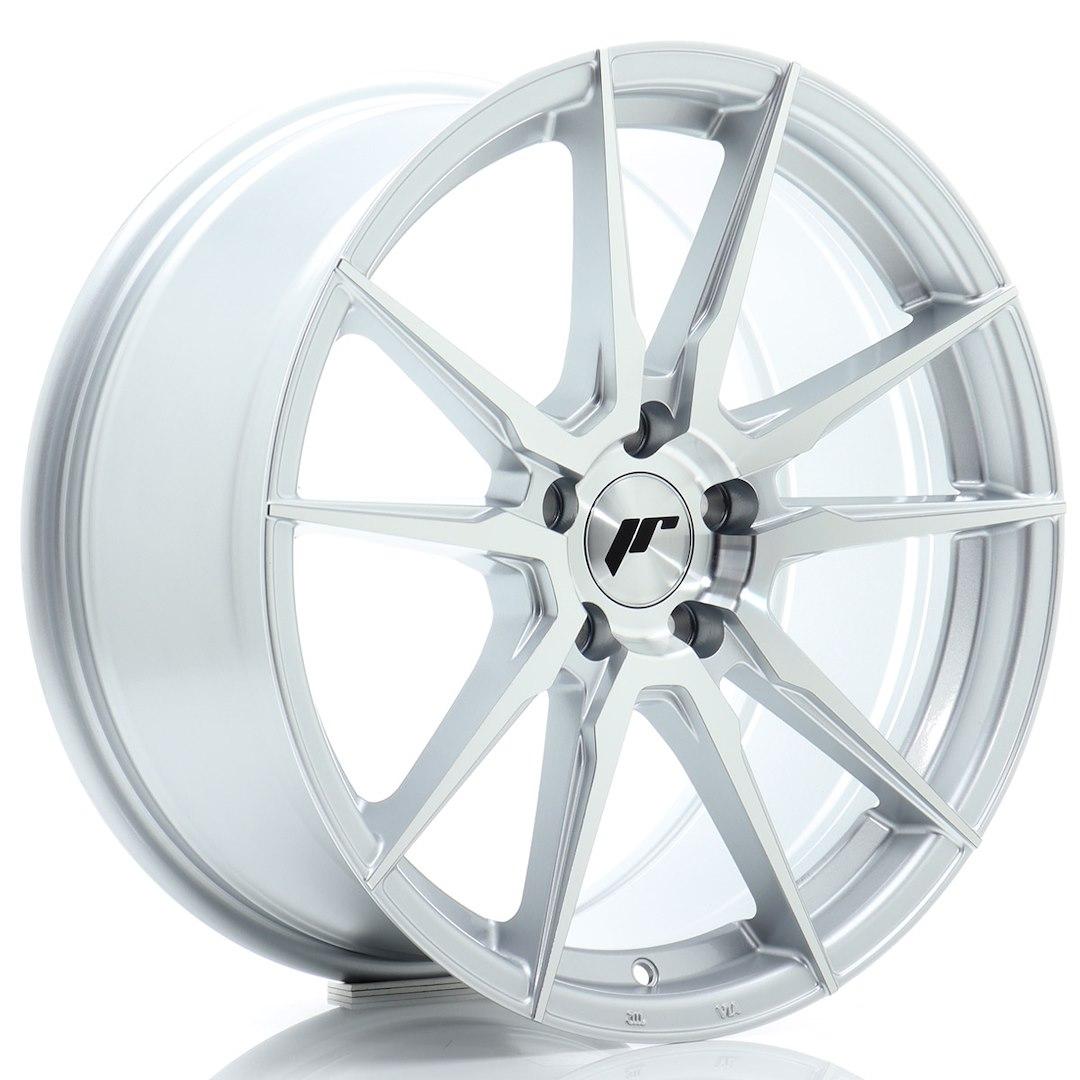 JR Wheels JR21 aluminiumsfælg i Sølv, 18"