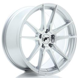 JR Wheels JR21 aluminiumsfælg i Sølv, 18"