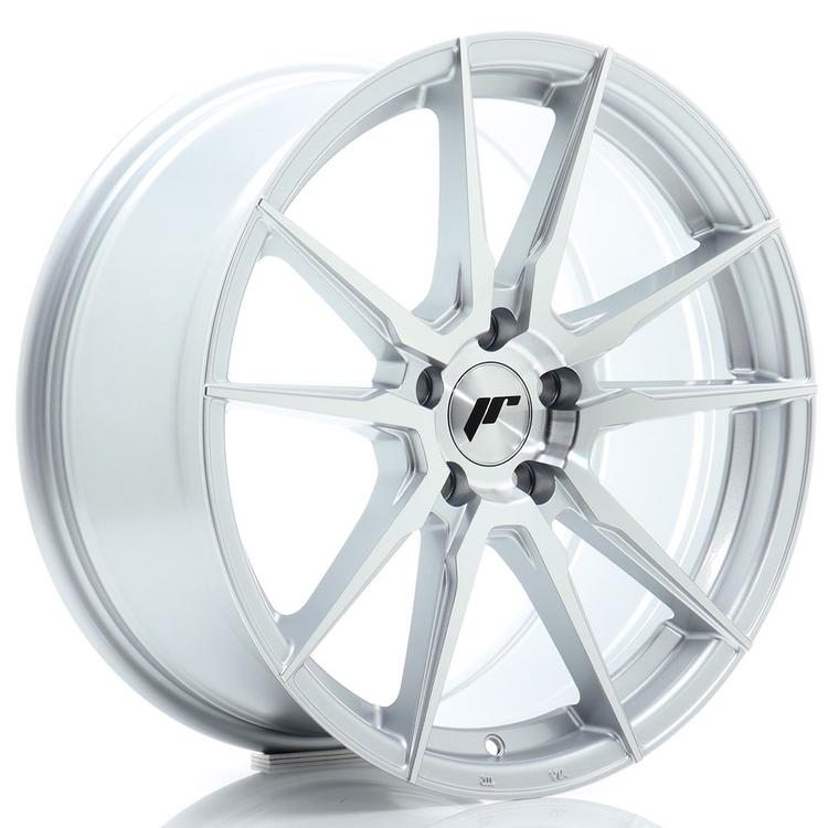 JR Wheels JR21 aluminiumsfælg i Sølv, 18"