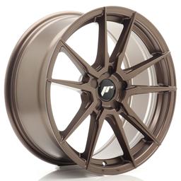 JR Wheels JR21 alloy wheel in Bronze, 18"