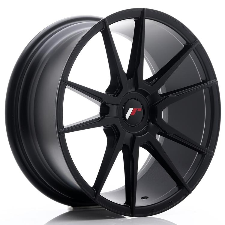 JR Wheels JR21 alumiinivanne, Musta, 18"