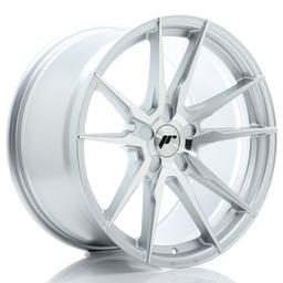JR Wheels JR21 aluminiumfälg i Silver, 19"