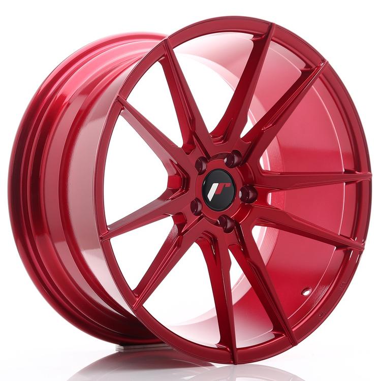JR Wheels JR21 aluminiumfälg i Röd, 20"