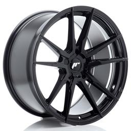 JR Wheels JR21 alumiinivanne, Musta, 20"