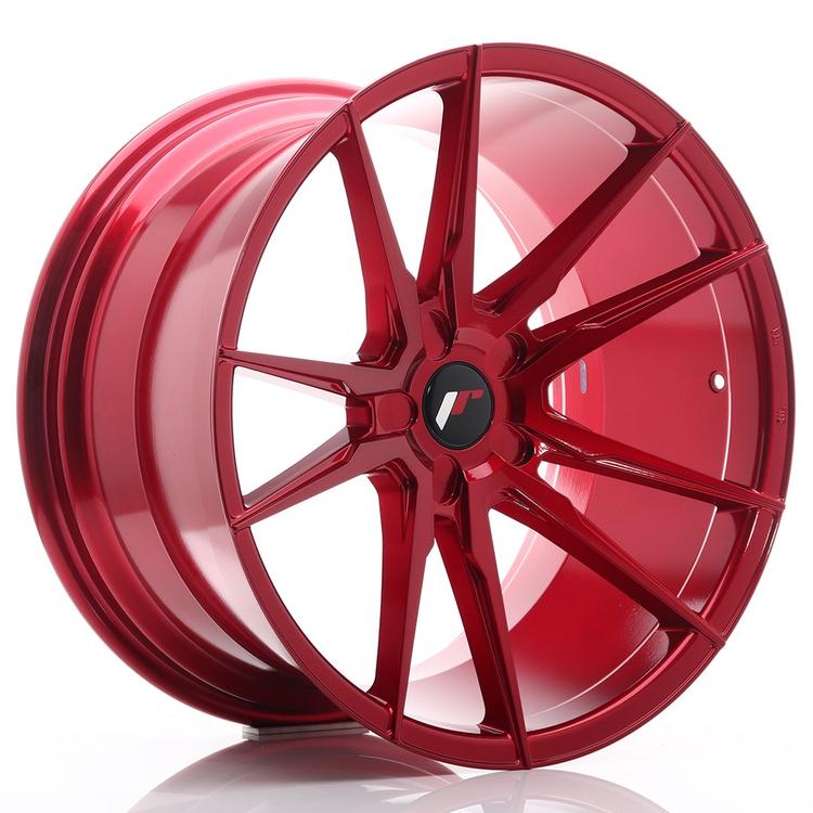 JR Wheels JR21 aluminiumfälg i Röd, 20"