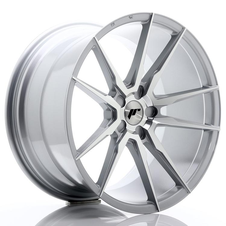 JR Wheels JR21 alumiinivanne, Hopea, 20"