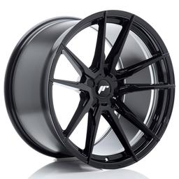 JR Wheels JR21 alumiinivanne, Musta, 20"