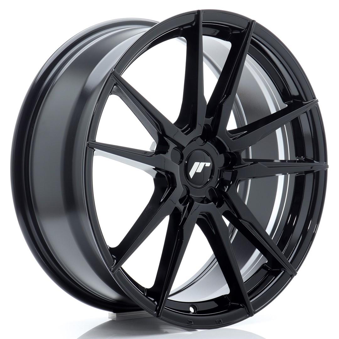 JR Wheels JR21 alumiinivanne, Musta, 20"