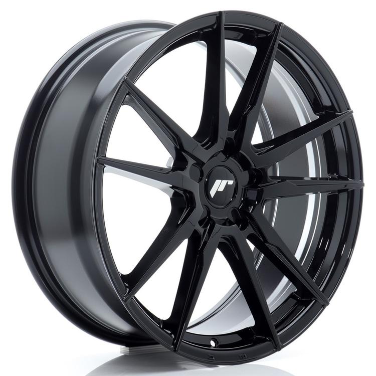 JR Wheels JR21 alumiinivanne, Musta, 20"