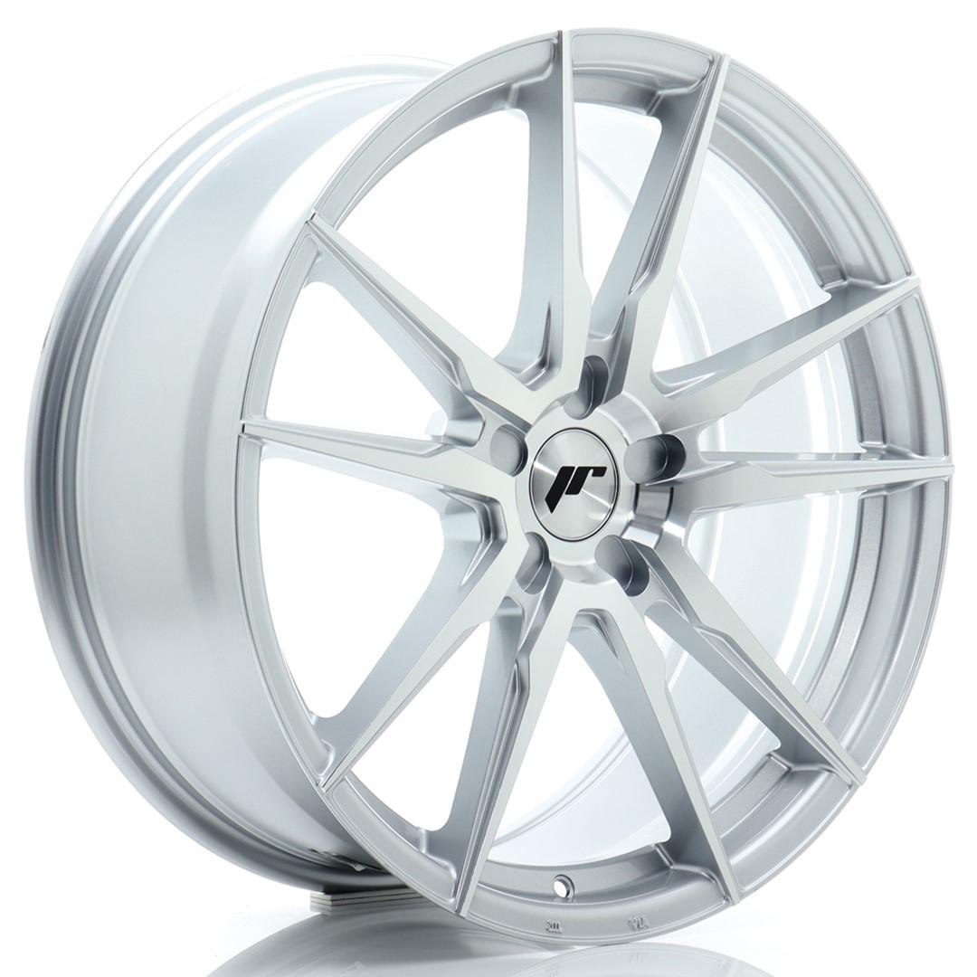JR Wheels JR21 alumiinivanne, Hopea, 20"