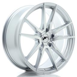 JR Wheels JR21 alumiinivanne, Hopea, 20"
