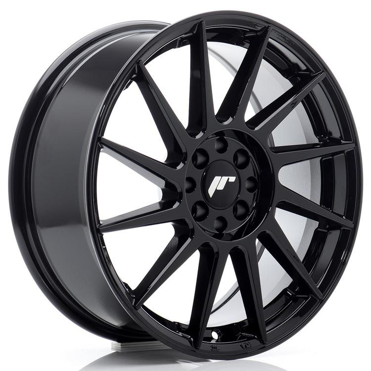 JR Wheels JR22 alloy wheel in Black, 17"