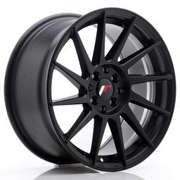 JR Wheels JR22 alumiinivanne, Musta, 17"