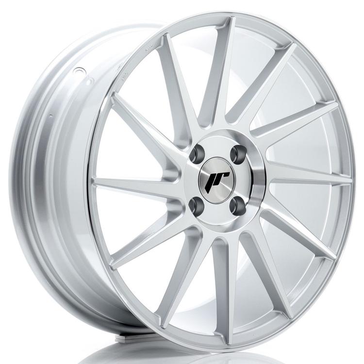 JR Wheels JR22 aluminiumfälg i Silver, 18"