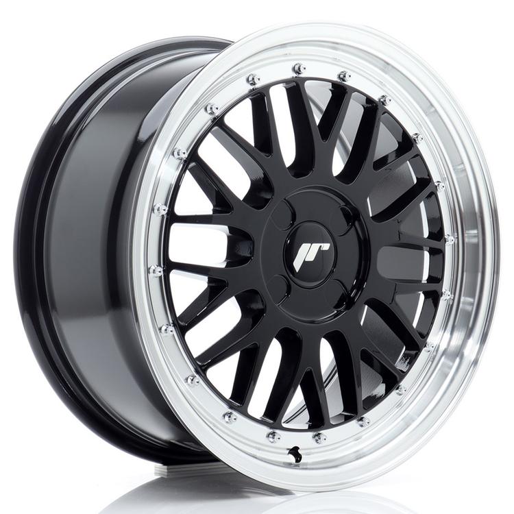 JR Wheels JR23 alloy wheel in Black, 17"