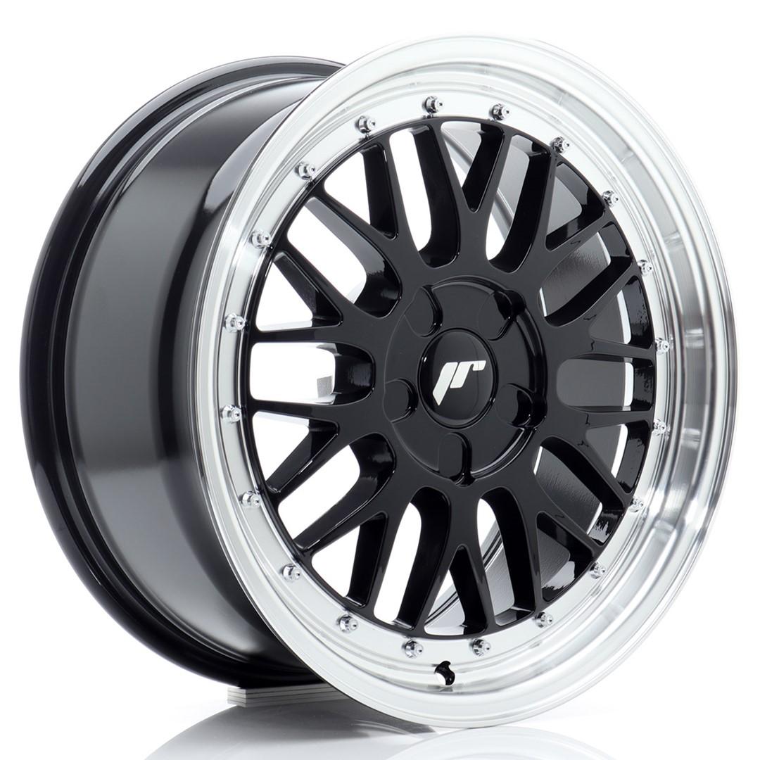 JR Wheels JR23 alumiinivanne, Musta, 17"