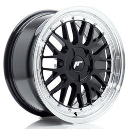 JR Wheels JR23 alumiinivanne, Musta, 17"