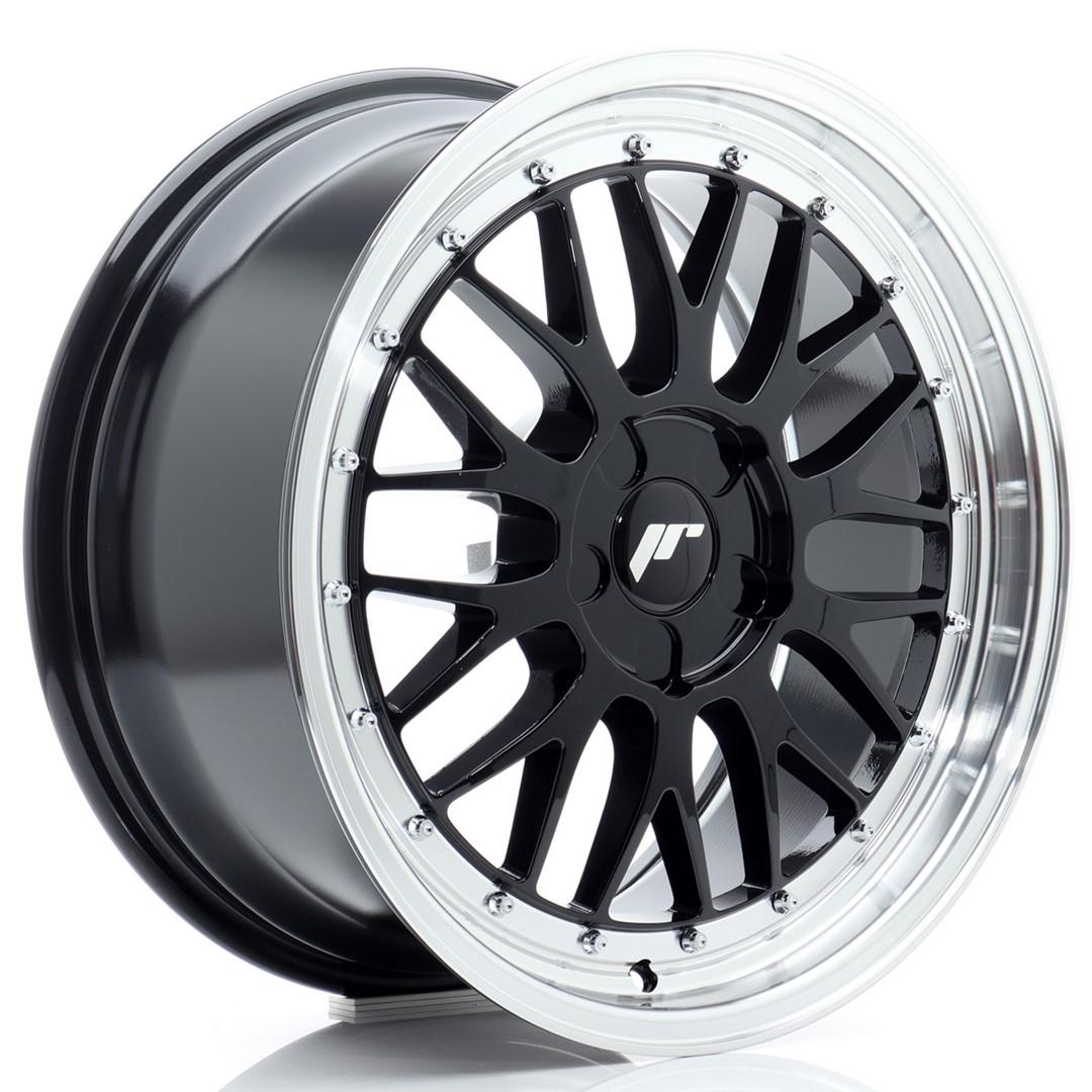 JR Wheels JR23 alumiinivanne, Musta, 18"