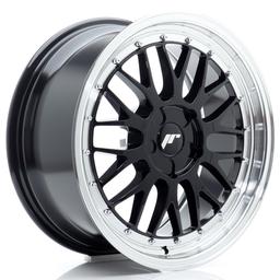 JR Wheels JR23 alumiinivanne, Musta, 18"