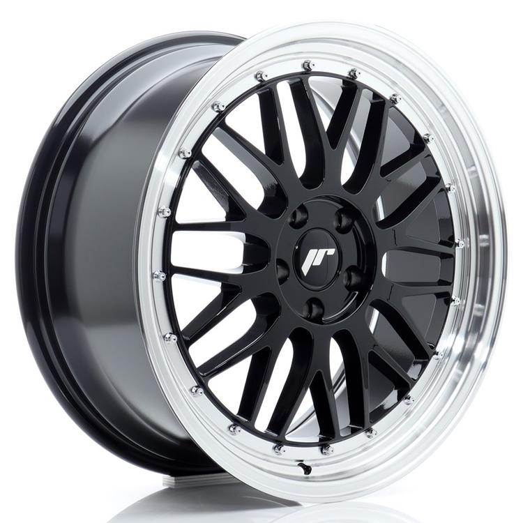 JR Wheels JR23 alumiinivanne, Musta, 19"