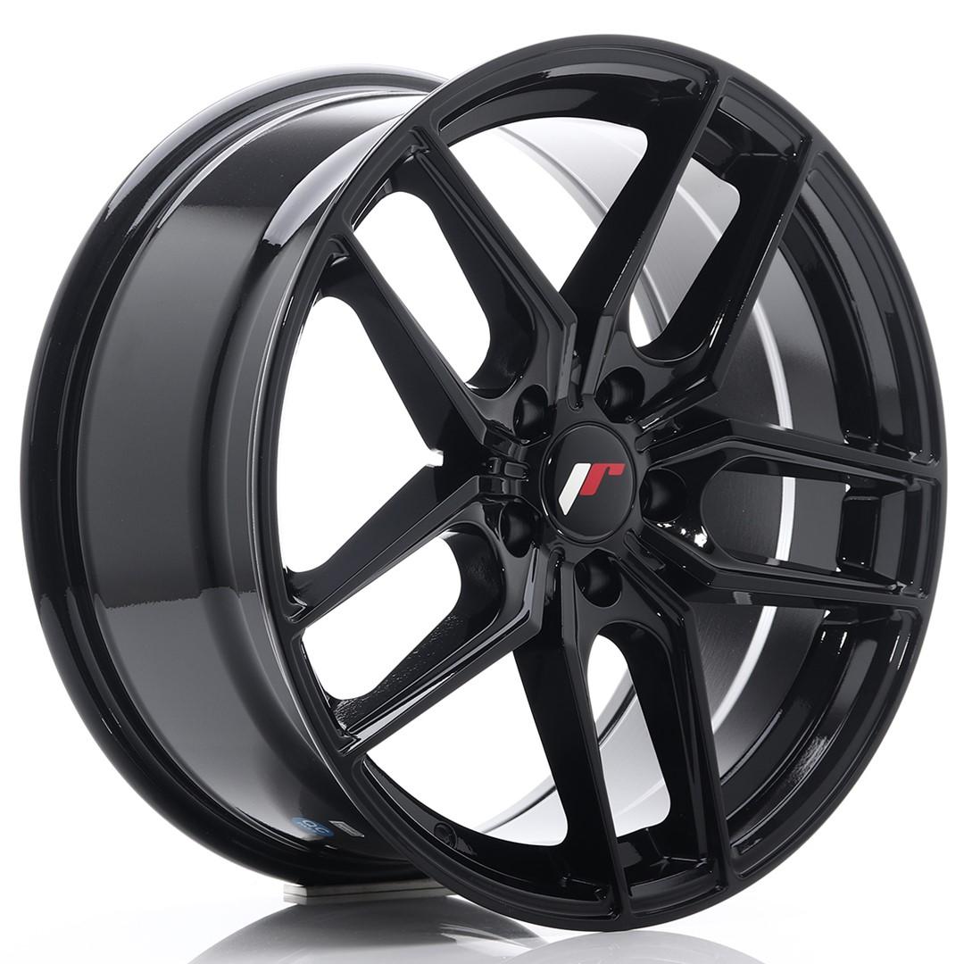 JR Wheels JR25 alloy wheel in Black, 18"