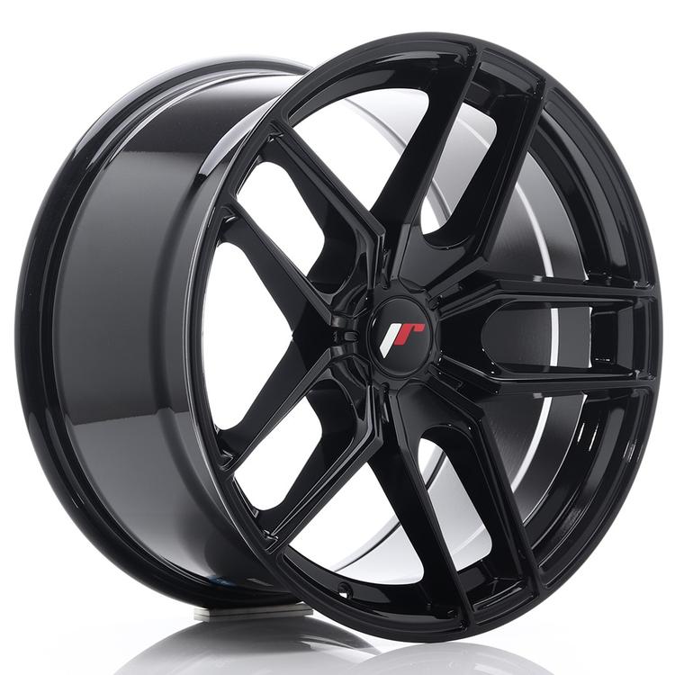 JR Wheels JR25 alloy wheel in Black, 18"