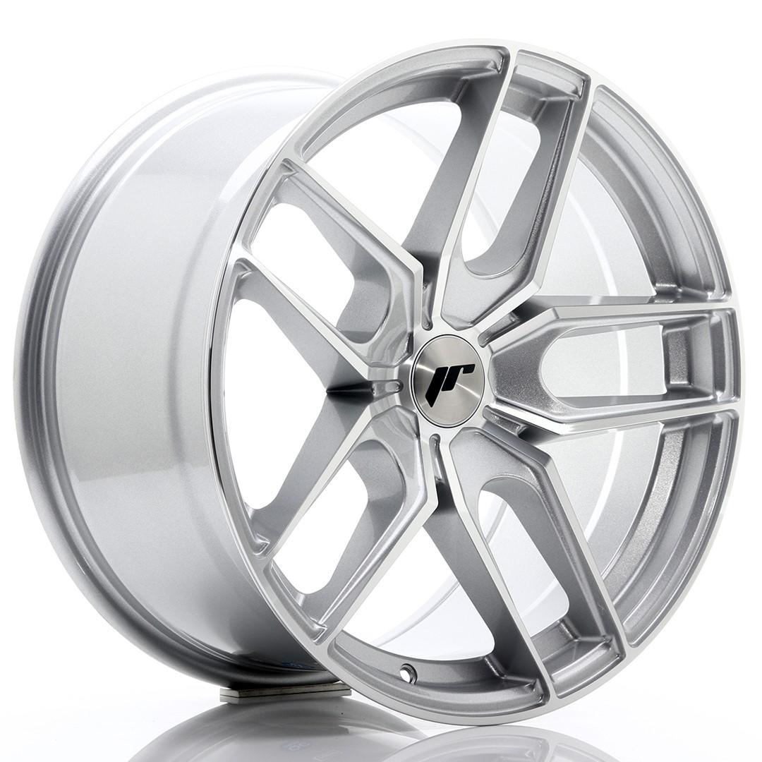 JR Wheels JR25 alloy wheel in Silver, 18"