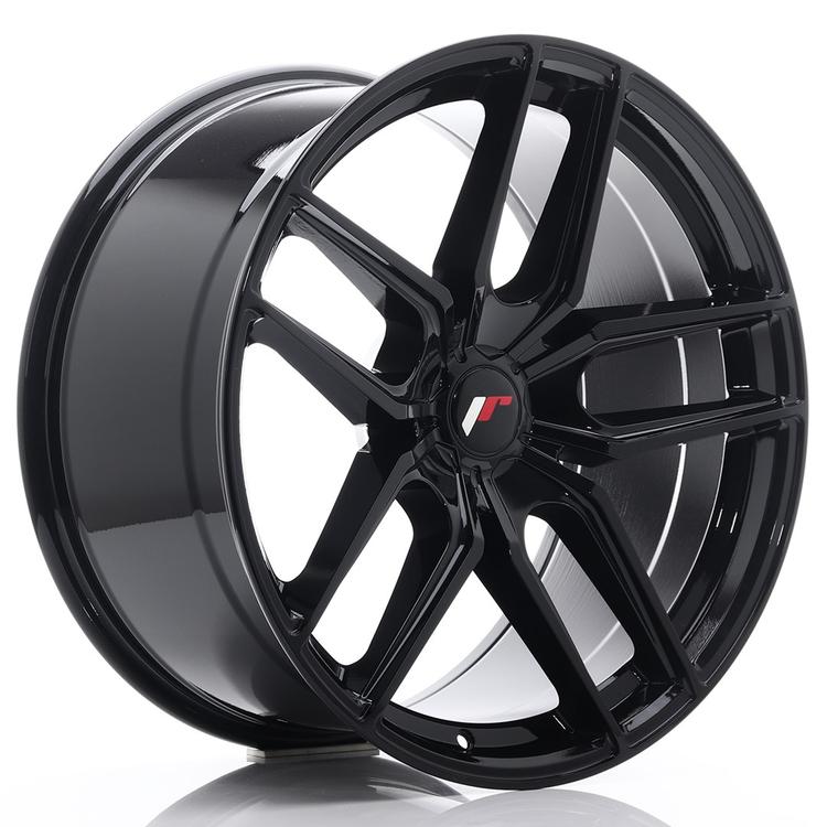 JR Wheels JR25 alloy wheel in Black, 20"