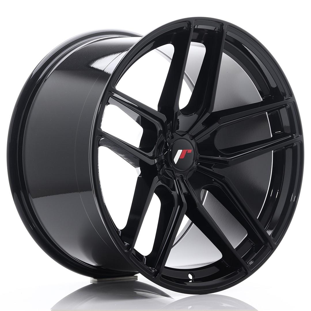 JR Wheels JR25 alloy wheel in Black, 20"