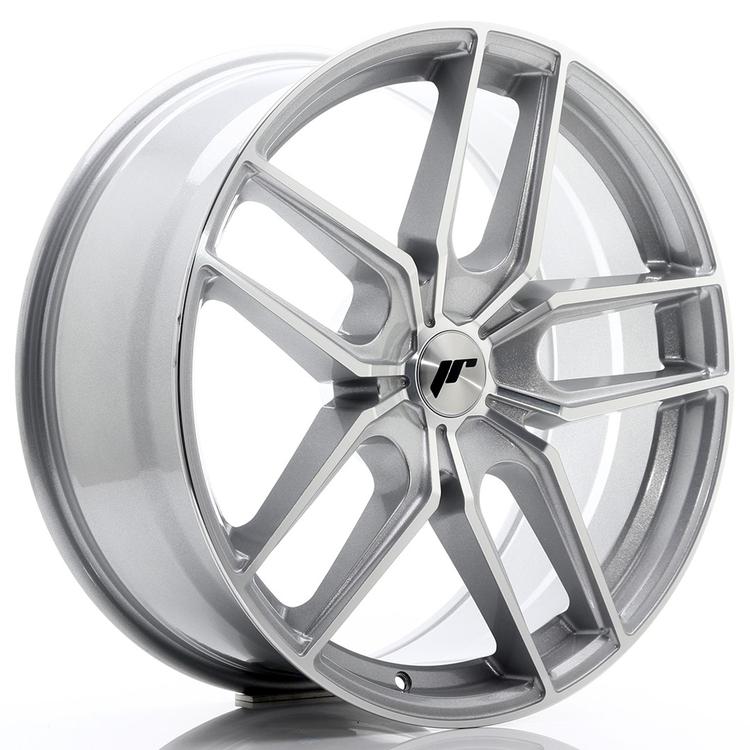 JR Wheels JR25 alumiinivanne, Hopea, 20"
