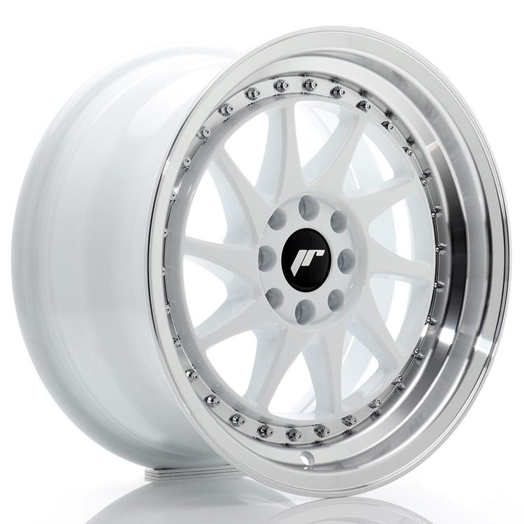 JR Wheels JR26 aluminiumsfelg i Hvit, 16"