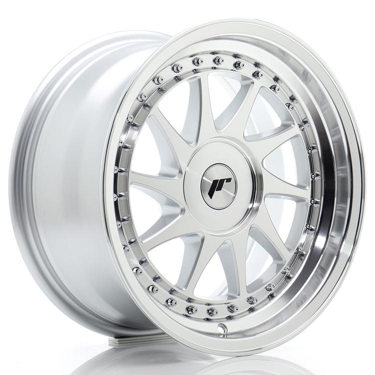JR Wheels JR26 aluminiumsfelg i Sølv, 16"